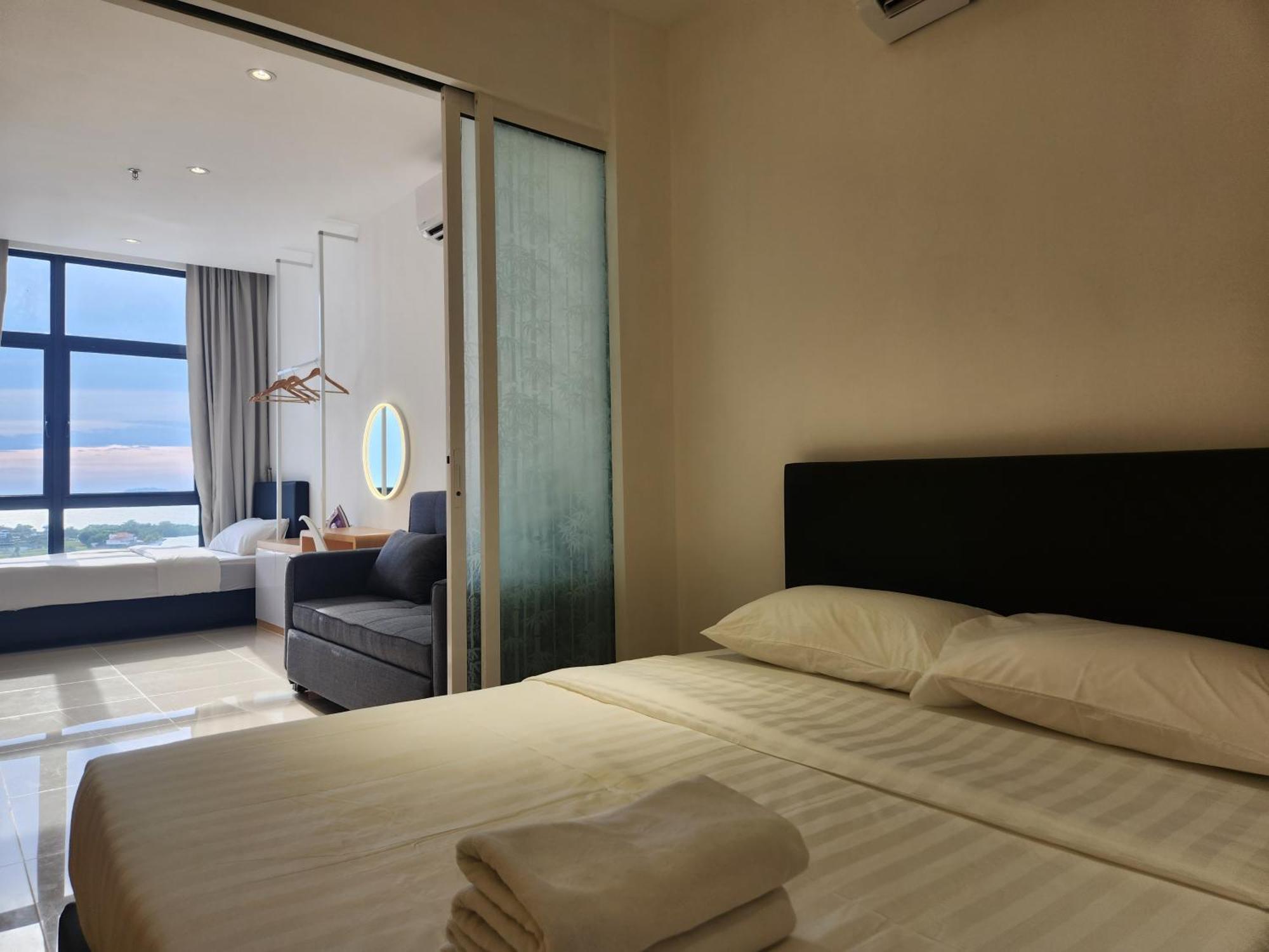 The Shore Kota Kinabalu City Centre By Lw Suites Ruang foto